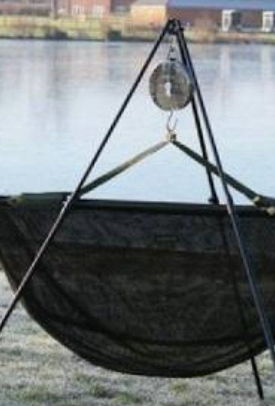 Driepoot weegstatief/weigh tripost, Watersport en Boten, Ophalen, Zo goed als nieuw