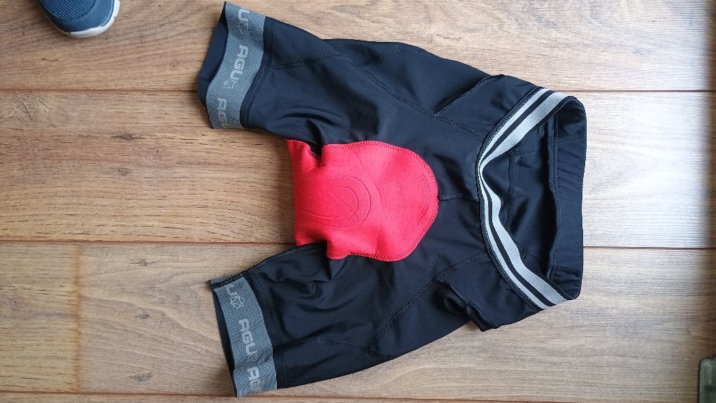 AGU Prime II Essential Fietsbroek - Heren met Zeem - M, Zwart, AGU, Ophalen of Verzenden, Zo goed als nieuw