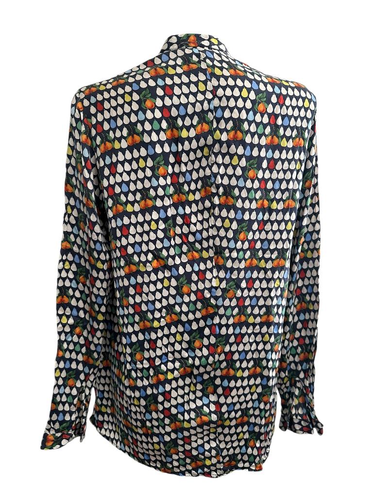 Robert Friedman blouse XL, Blauw, Maat 46/48 (XL) of groter, Ophalen of Verzenden, Zo goed als nieuw