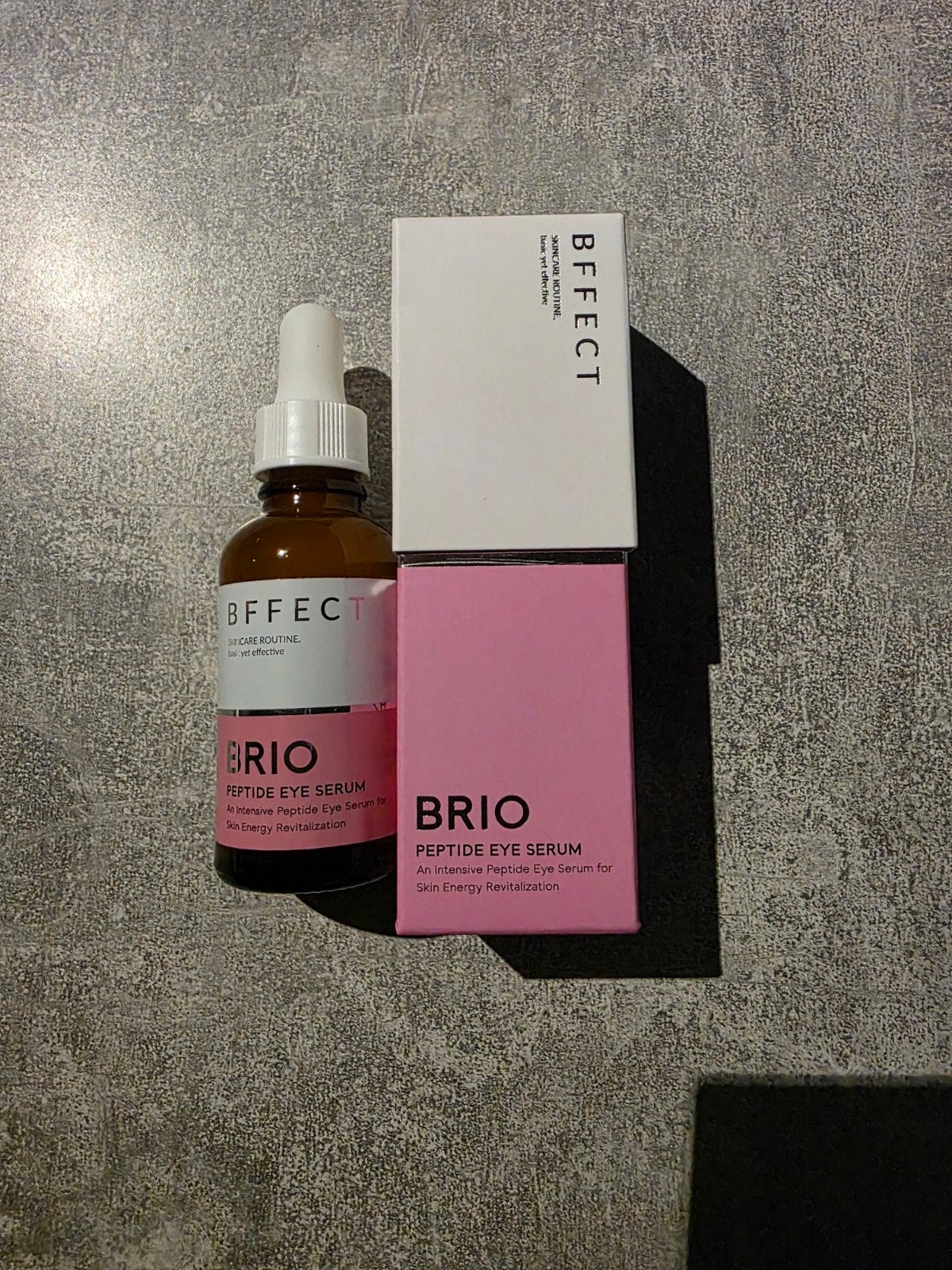 BFFECT BRIO Peptide Oogserum - Intensieve Huidrevitalisatie, Ogen, Nieuw, Ophalen of Verzenden, Made in Taiwan
