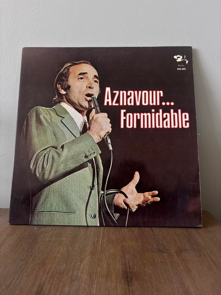 Charles Aznavour - Aznavour... Formidable LP (1972), Ophalen of Verzenden, Gebruikt