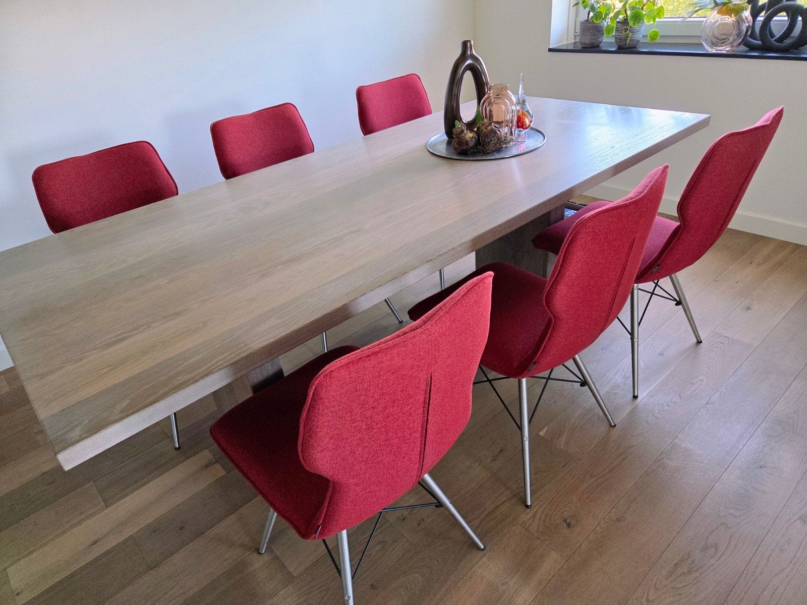 Xooon Demi eetkamerstoelen - Set van 6, Ophalen, Gebruikt, Stof, Modern