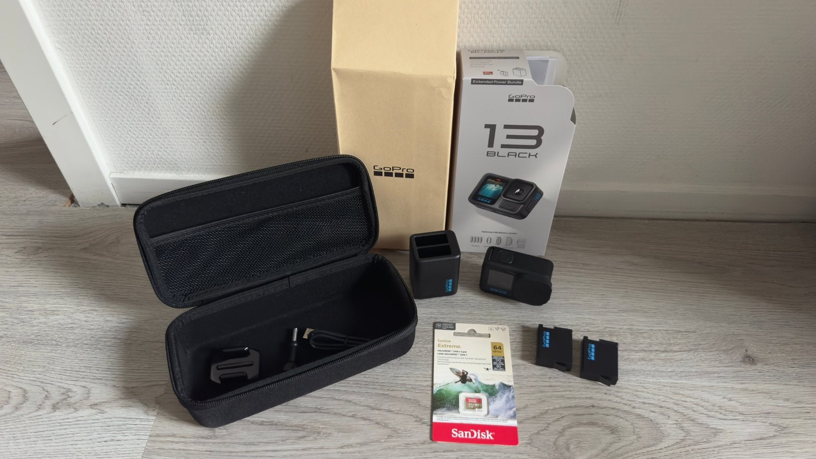 GoPro Hero 13 Black actioncam Power Bundle