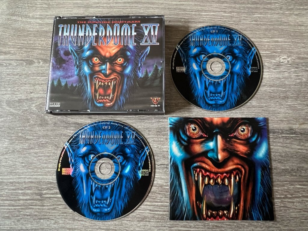 ID&T Thunderdome 15 (1996) Oldschool Hardcore INCL BOEKJE, Ophalen of Verzenden, Zo goed als nieuw, Inclusief boekje, Verzamelalbum