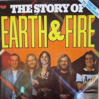 LP - Earth & Fire - The Story of Earth & Fire, Beschermende buitenhoes, LP, Ophalen of Verzenden, Zo goed als nieuw