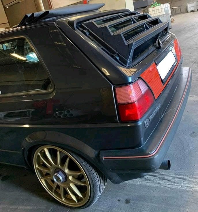 Achterruit Louvre Volkswagen Golf 2 1983 - 1992, Ophalen, Gebruikt, Volkswagen