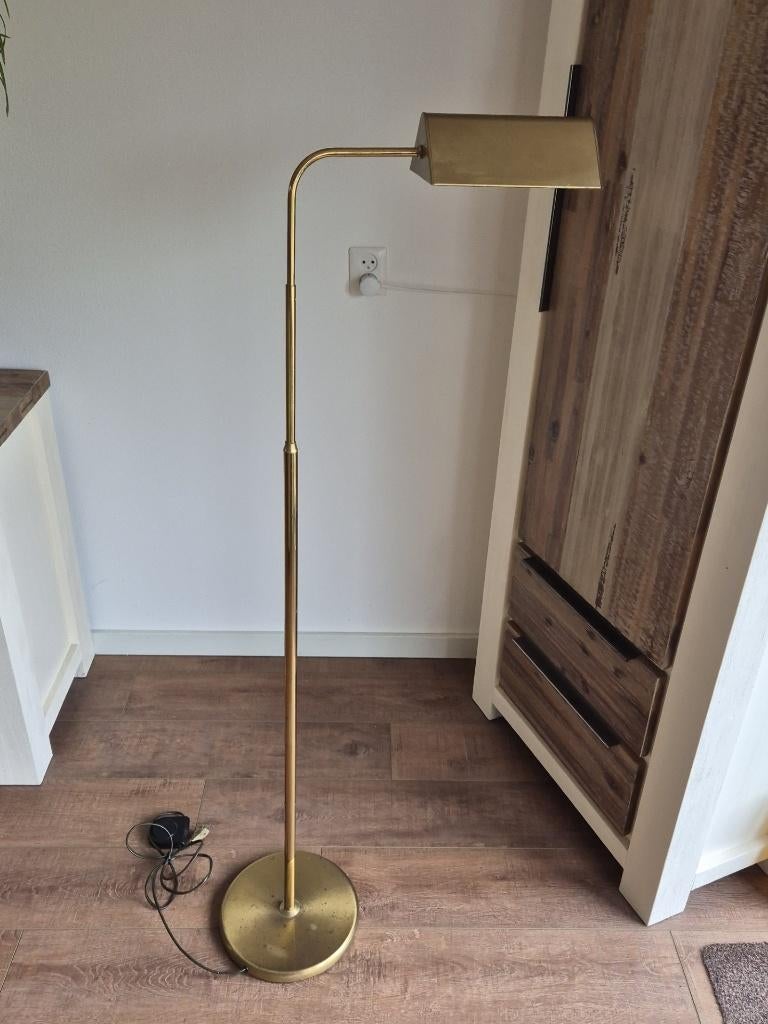 Vloerlamp - Notaris vloerlamp - Leeslamp - Metaal -Draaibaar, Ophalen, Gebruikt, Metaal, Klassiek