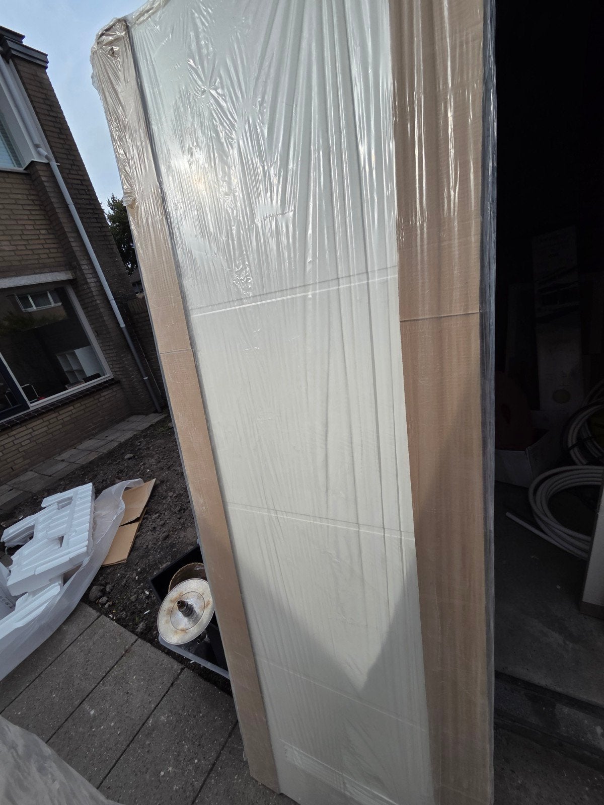 Svedex Meterkastdeur Geventileerd - Alpine Wit, Doe-het-zelf en Verbouw, Minder dan 80 cm, 215 cm of meer, Binnendeur, Nieuw