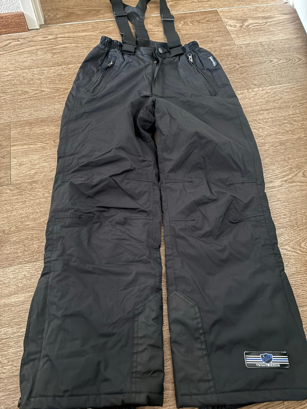Pocopiano Skibroek Zwart Maat 152 - Goede Staat, Kinderen en Baby's, Ophalen of Verzenden, Broek