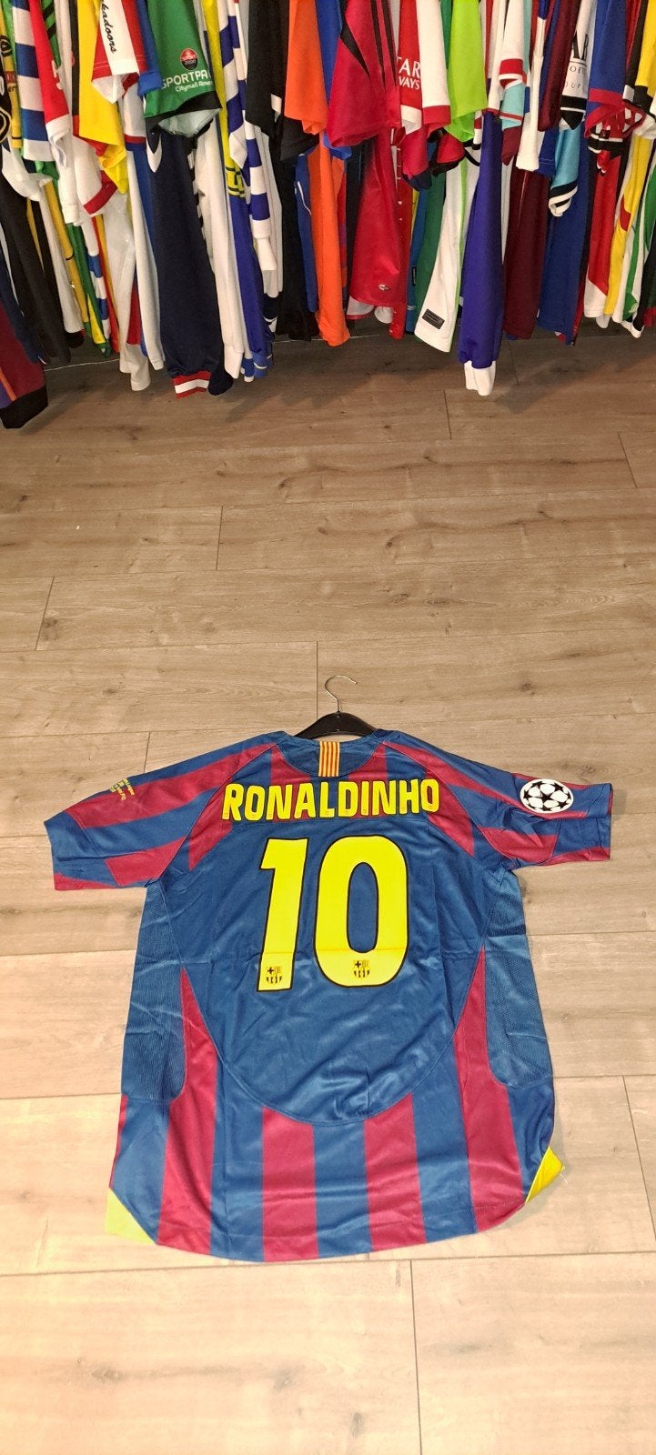 Champions League winnaars voetbalshirt Barcelona 2006, Verzamelen, Ophalen of Verzenden, Nieuw, Buitenlandse clubs, Shirt