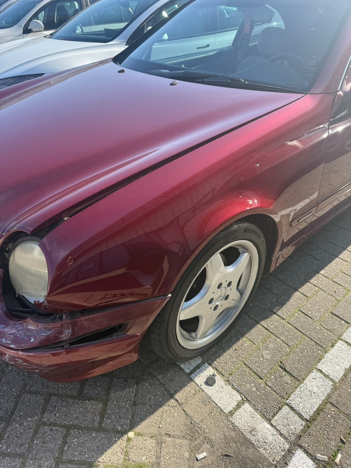 Gezocht Onderdelen Mercedes-Benz CLK W208 Kleurcode 567, Ophalen of Verzenden, Mercedes-Benz, Bumper