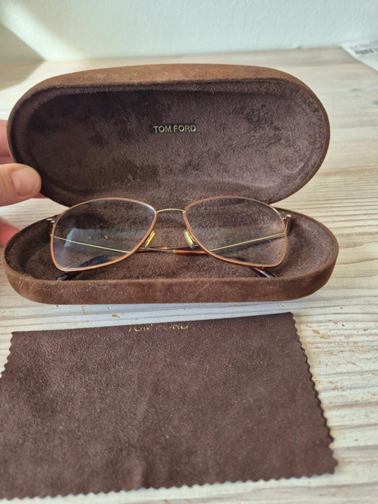 Tom Ford Montuur - Stijlvolle Bril, Overige merken, Bruin, Ophalen of Verzenden, Zo goed als nieuw