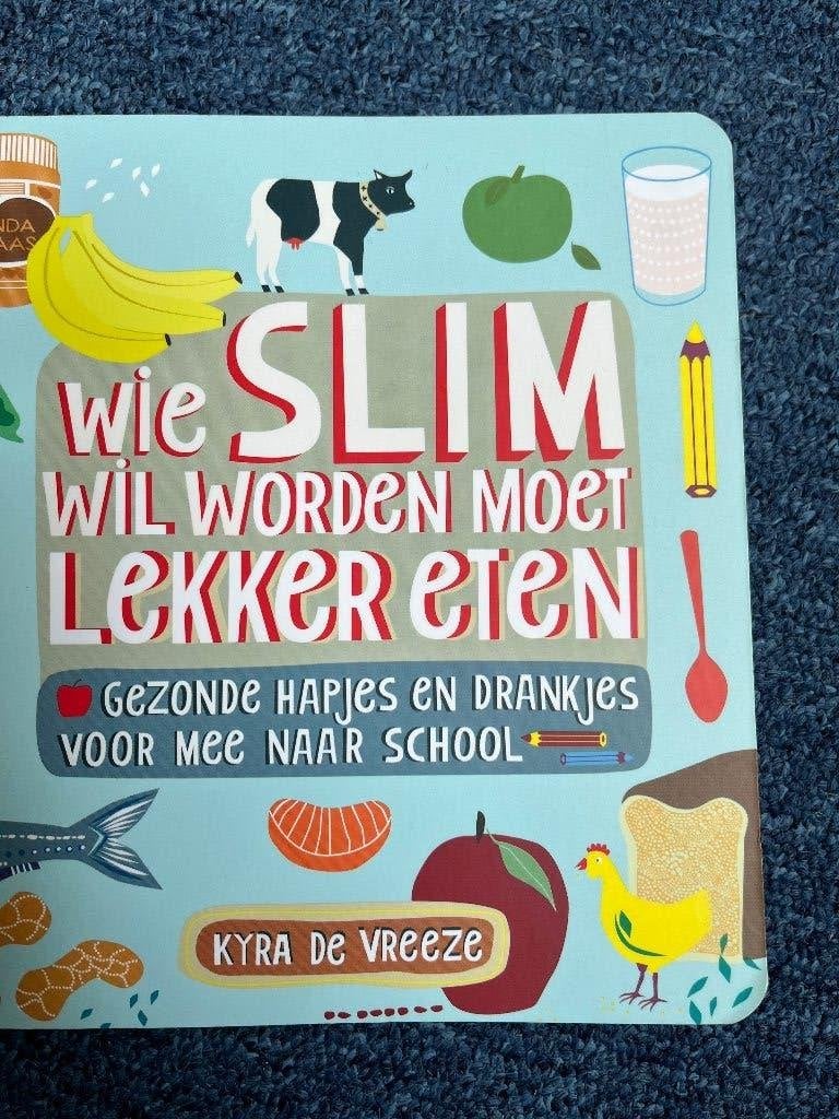 Lekker eten en slim worden, Kyra de Vreeze, Ophalen of Verzenden, Zo goed als nieuw, Gezondheid en Conditie