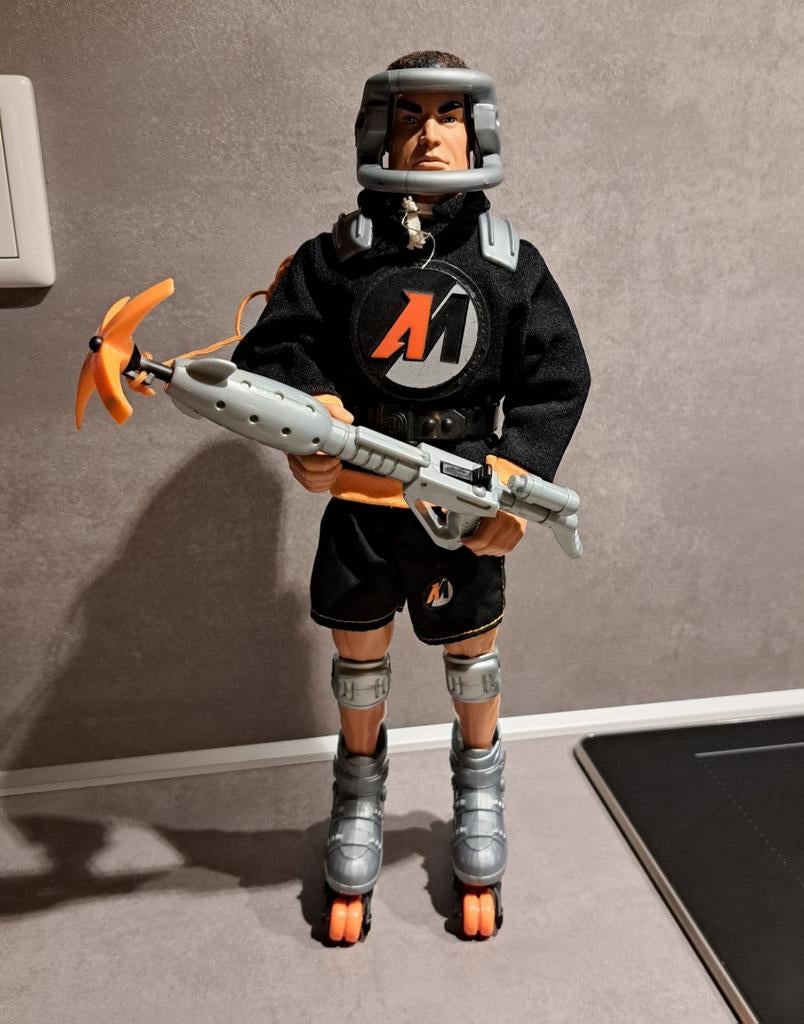 Action man extreme roller, Kinderen en Baby's, Speelgoed | Actiefiguren, Ophalen of Verzenden, Gebruikt