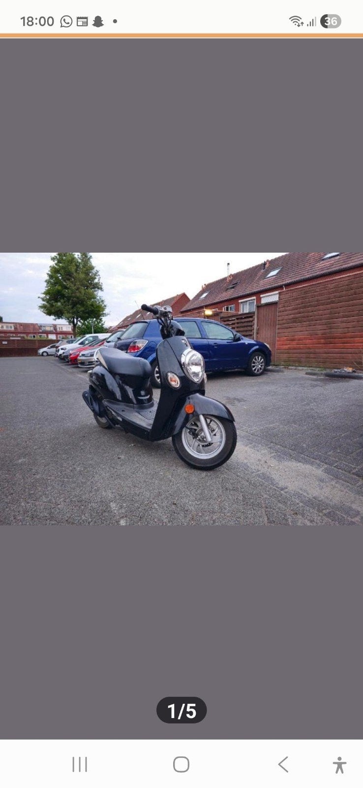 Kymco Sento 50, Ophalen of Verzenden, Gebruikt, Benzine