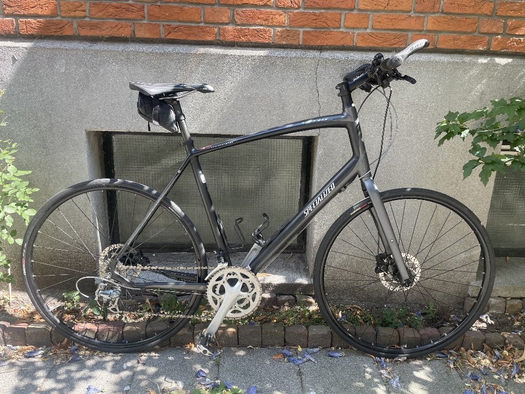 Specialized Sirrus – Maat 60 – Shimano Sora – Schijfremmen, Zo goed als nieuw, 57 tot 61 cm, Meer dan 20 versnellingen, Schijfrem