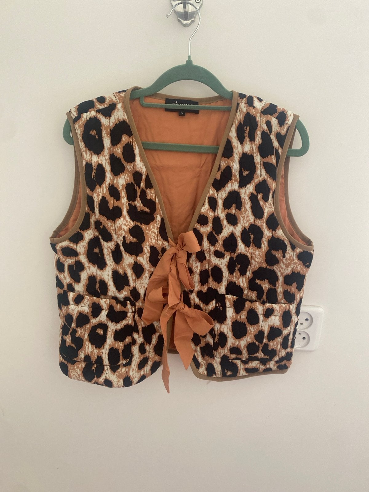Gilet Leopard print - Maat S, Ophalen of Verzenden, Gedragen, Maat 36 (S), Meerkleurig