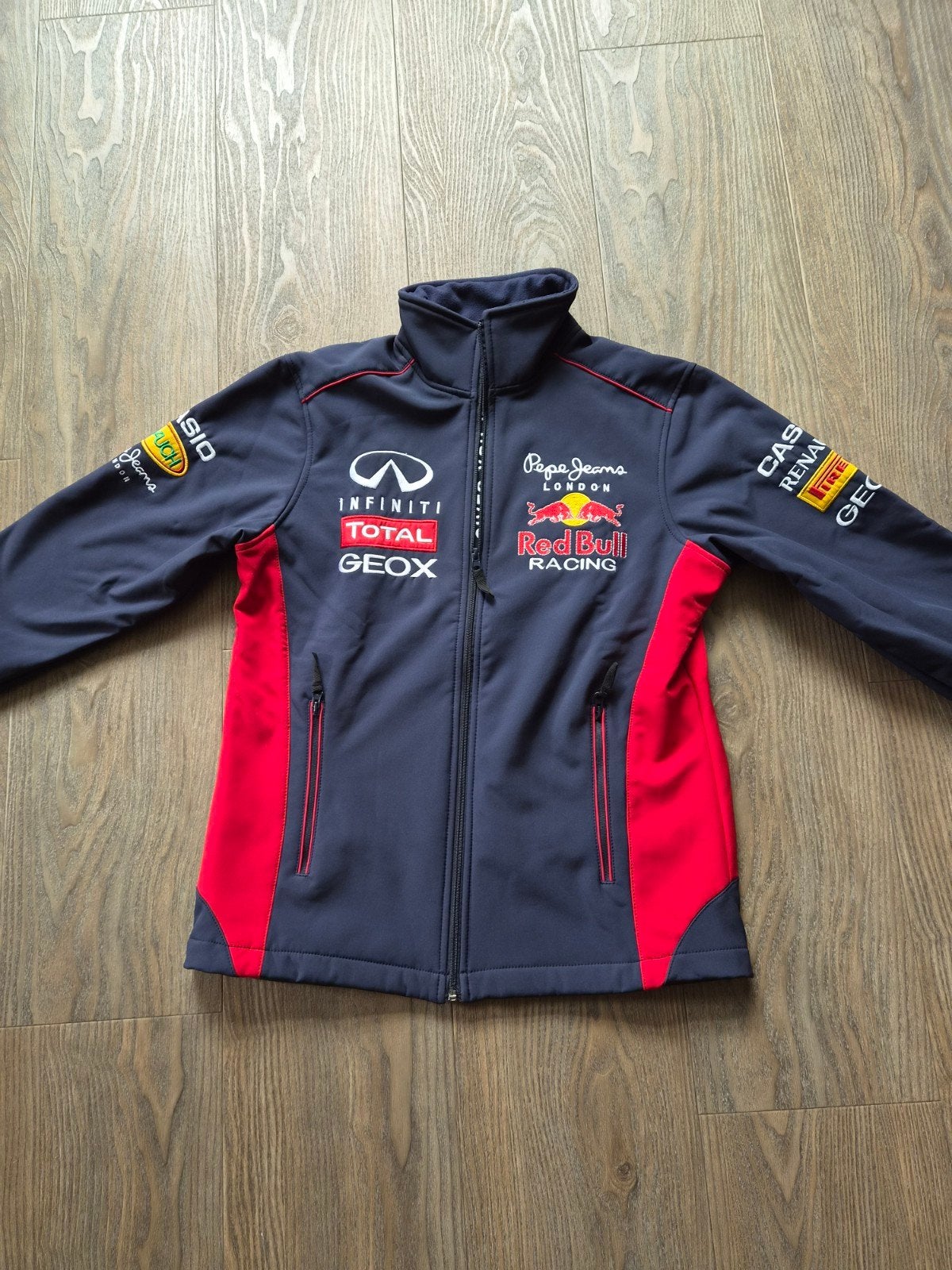 Red Bull Racing Softshell Jas - Maat L, Blauw, Maat 42/44 (L), Ophalen of Verzenden, Zo goed als nieuw