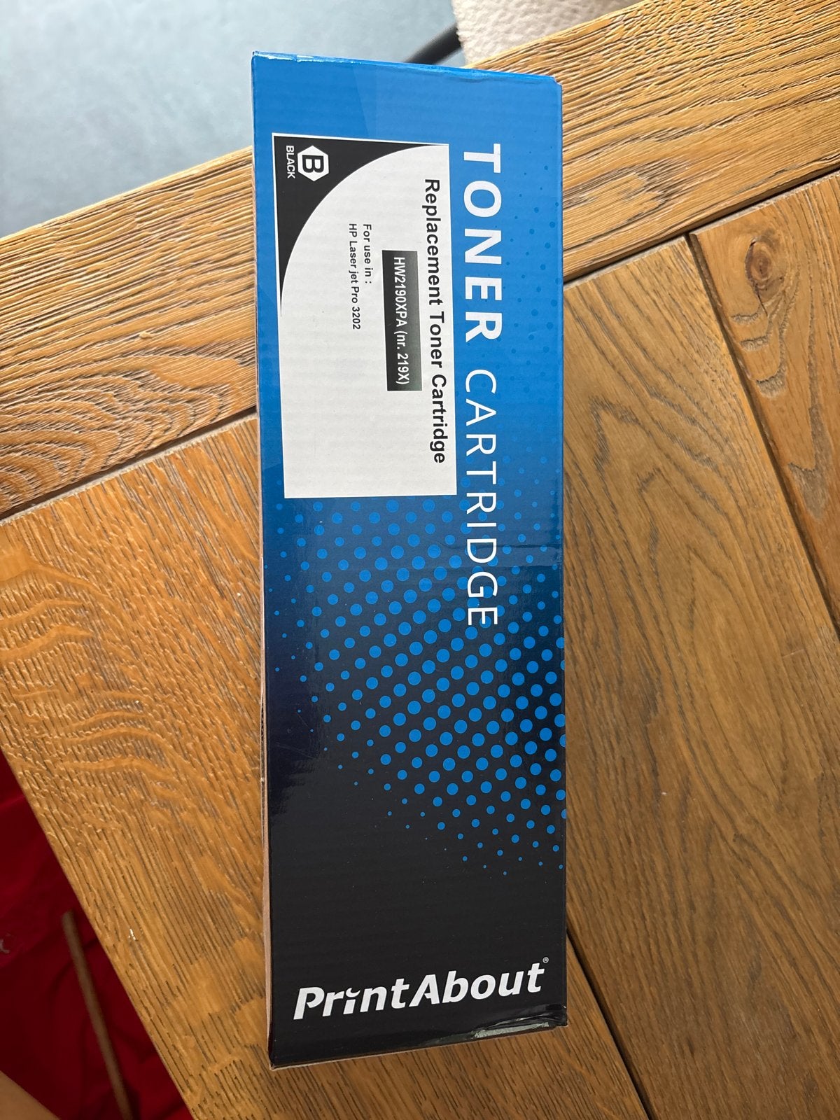 PrintAbout Toner Cartridge HW2190XPA (nr. 219X) Zwart, Computers en Software, Printerbenodigdheden, Ophalen of Verzenden, Nieuw