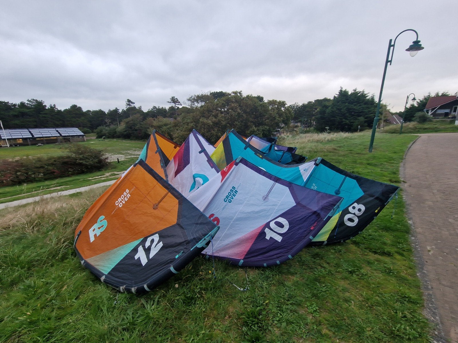 kite 6, 8, 10, 12m nieuwe bar, Ophalen of Verzenden, Zo goed als nieuw, Kite