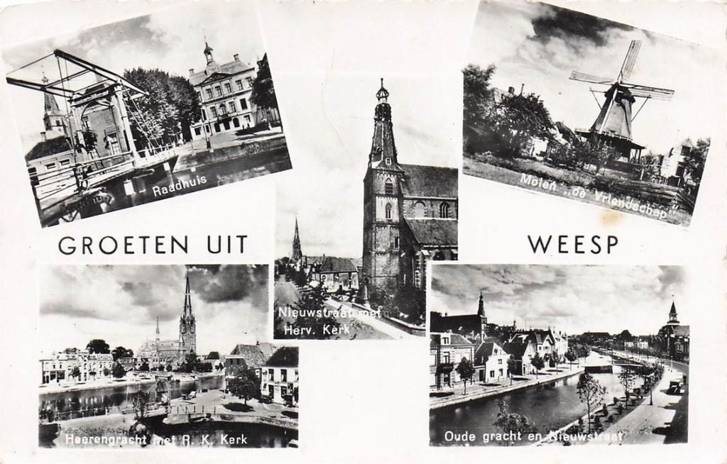 703-389-029 Weesp, Ophalen of Verzenden, Voor 1920, Noord-Holland