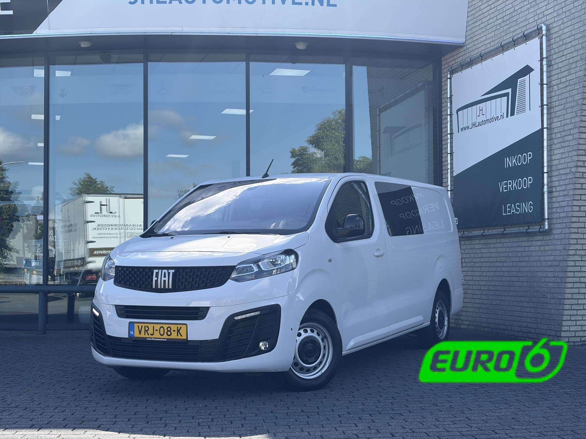 Fiat Scudo 2.0 MultiJet L3H1 DC*A/C*CRUISE*HAAK*CAM*5-P*NAVI, Voorwielaandrijving, Stof, Gebruikt, Euro 6