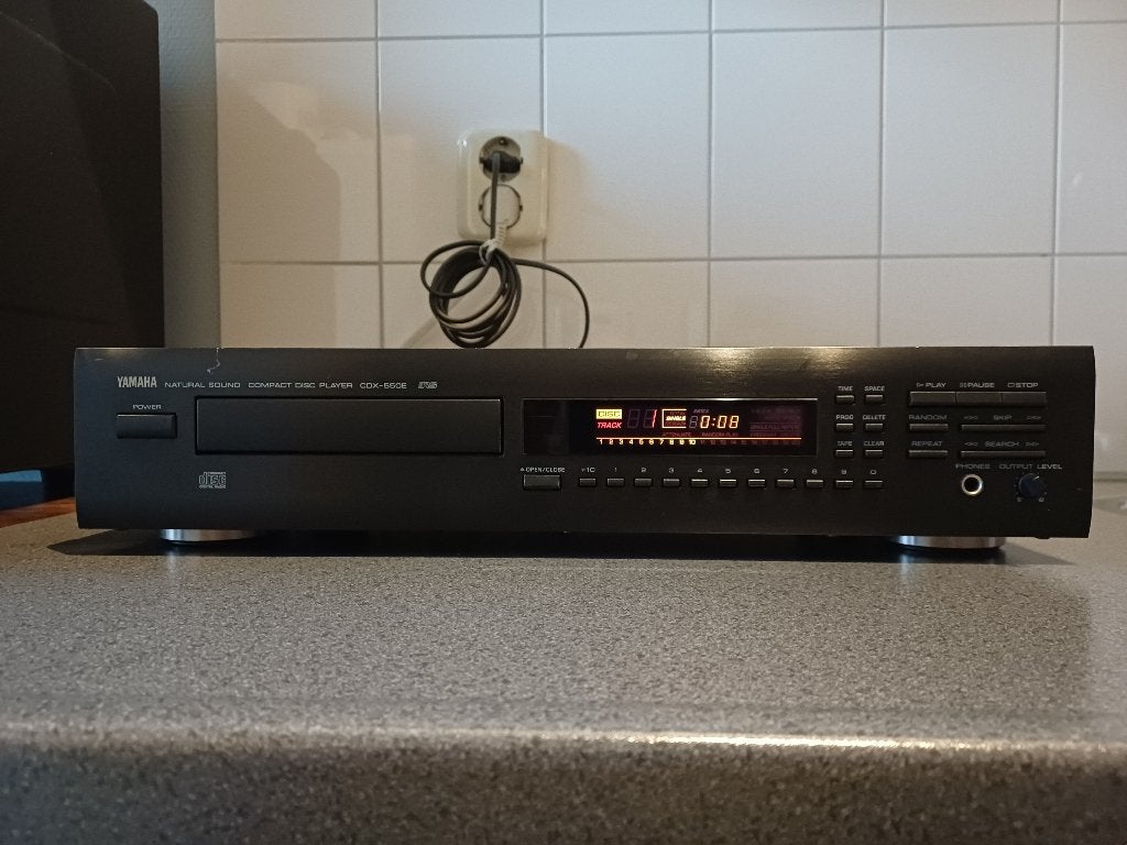 Yamaha CDX-550E Cd-Speler, Ophalen, Refurbished, Overige merken