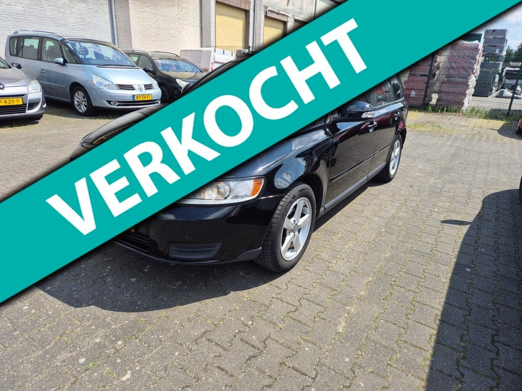 Volvo V50 Volvo V50 1.6, Voorwielaandrijving, Gebruikt, Zwart, 4 cilinders