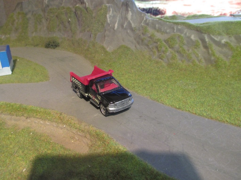 1:75 1997/03 Ford F-150 / F-250 Dump Truck Matchbox Highway, Ophalen of Verzenden, Zo goed als nieuw, Auto