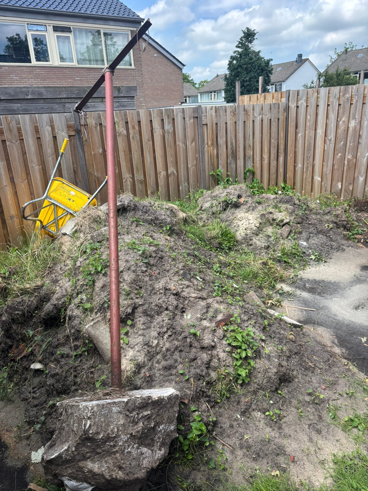 Zwarte grond/ zwart zand, Ophalen, Zo goed als nieuw, Overige typen