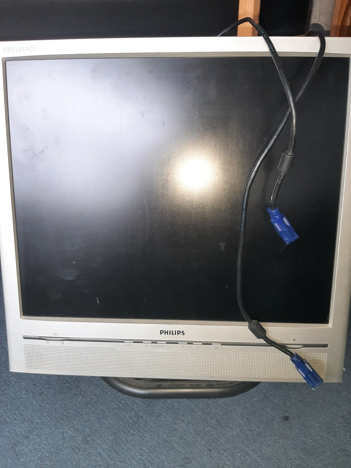 Philips 190P5 Monitor - 19 inch LCD Scherm, Computers en Software, Monitoren, Ophalen, Philips, Kantelbaar, LED