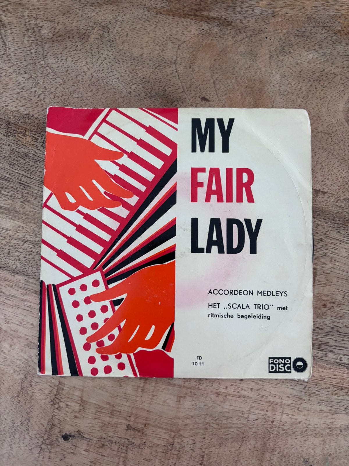 My Fair Lady - Accordeon Medleys - Het Scala Trio, Filmmuziek en Soundtracks, 7 inch, Ophalen of Verzenden, EP