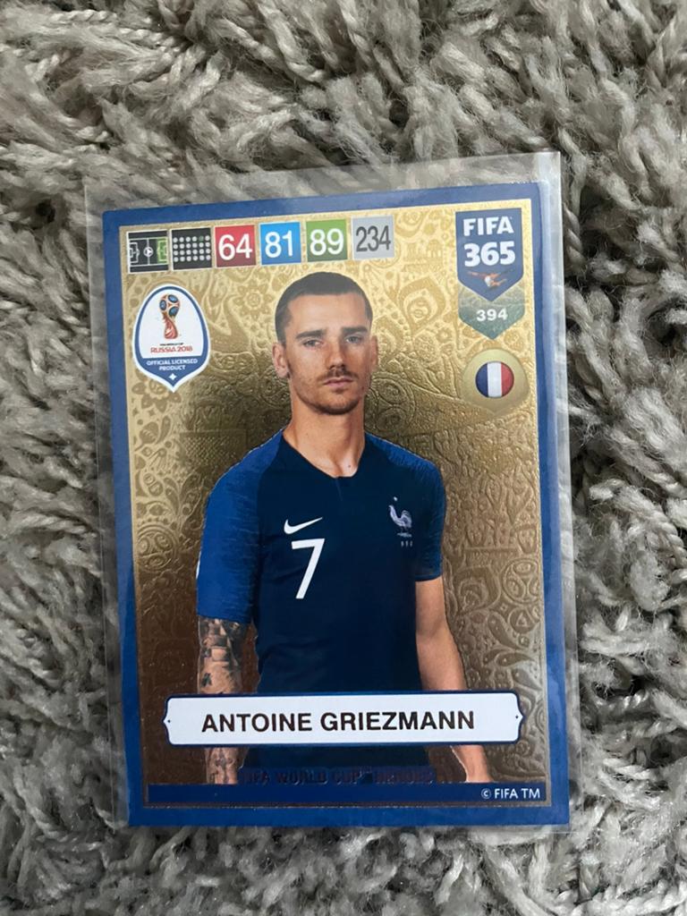 Adrenalyn 2019 Griezmann, Ophalen of Verzenden, Zo goed als nieuw, Plaatje