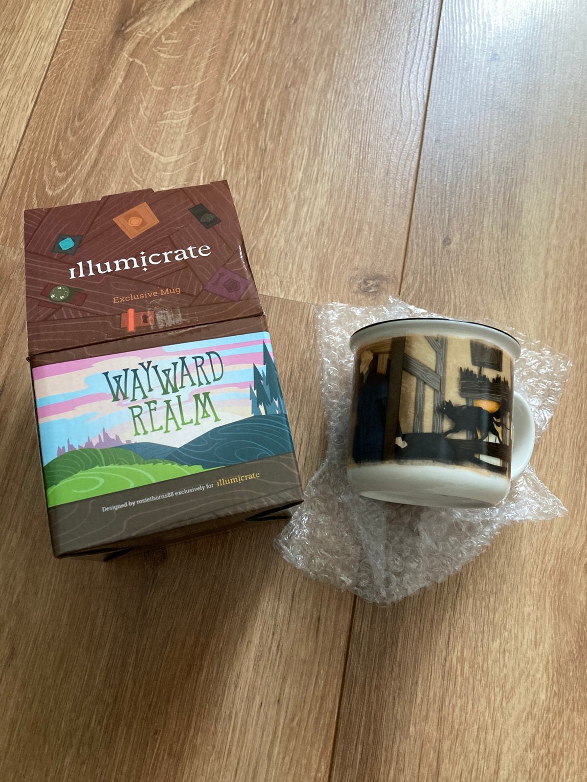 Illumicrate RosieThorns Emily Wilde Wayward Realm mok, Boeken, Ophalen of Verzenden, Nieuw