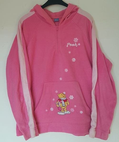 Roze Disney / Winnie the Pooh dames fleece trui maat L . a, Disney, Maat 42/44 (L), Ophalen of Verzenden, Roze