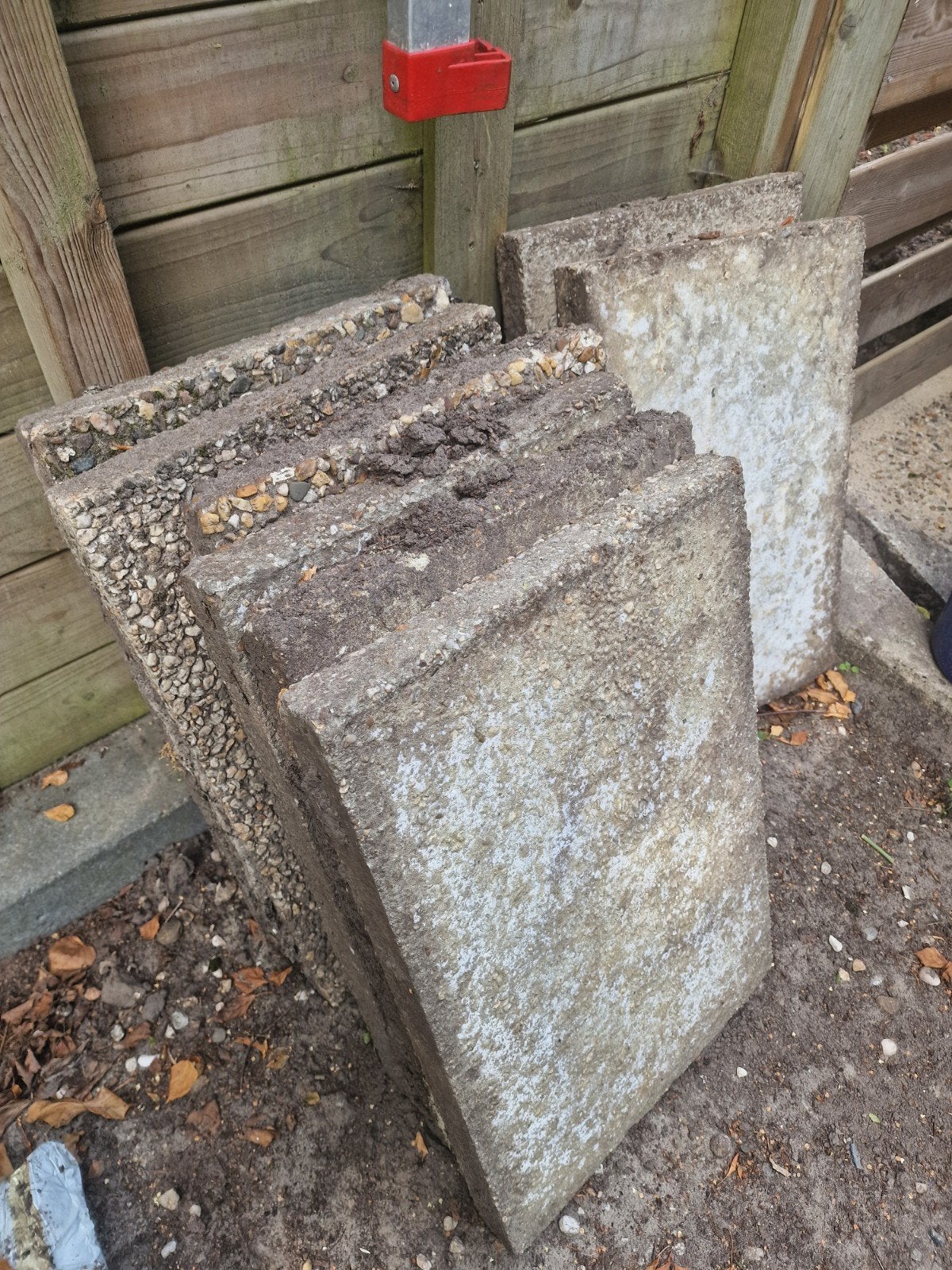 Grindtegels gratis ophalen te halen, Ophalen, Gebruikt, Beton