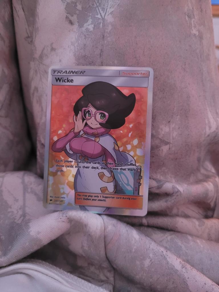 wicke pokemon card full art Wicke (147/147) [Sun & Moon: Burning Shadows] – Gamers Paradise main image 0