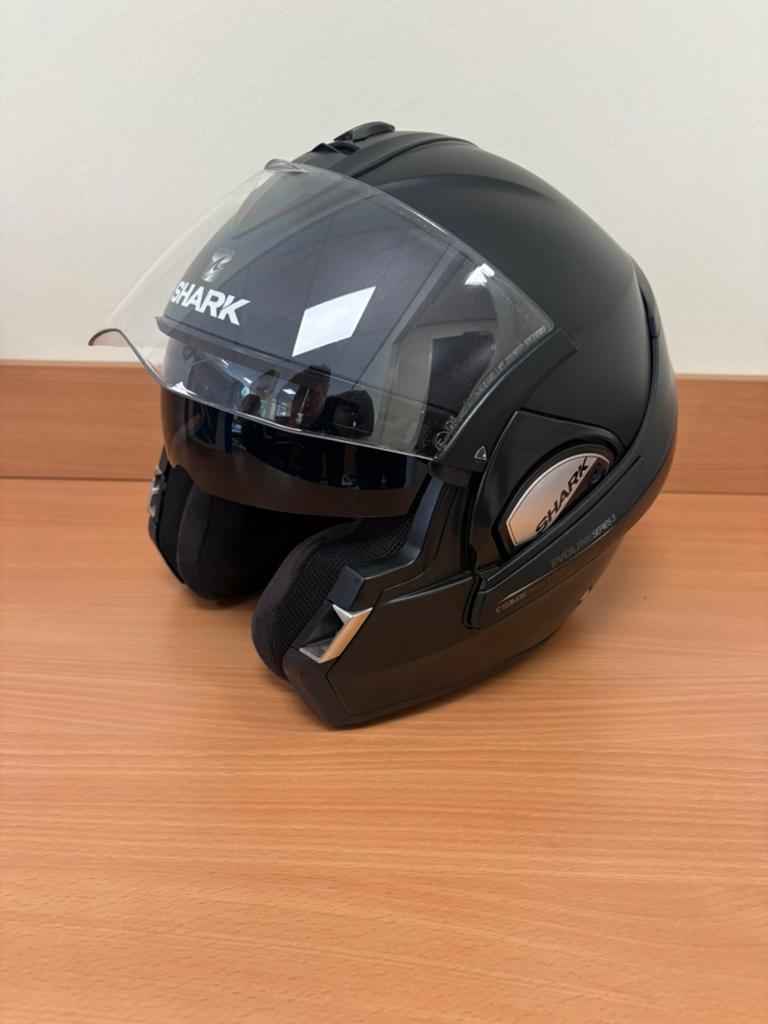 Shark Evoline series 3 - Motorhelm, Motoren, Ophalen of Verzenden, Tweedehands, Integraalhelm, Shark