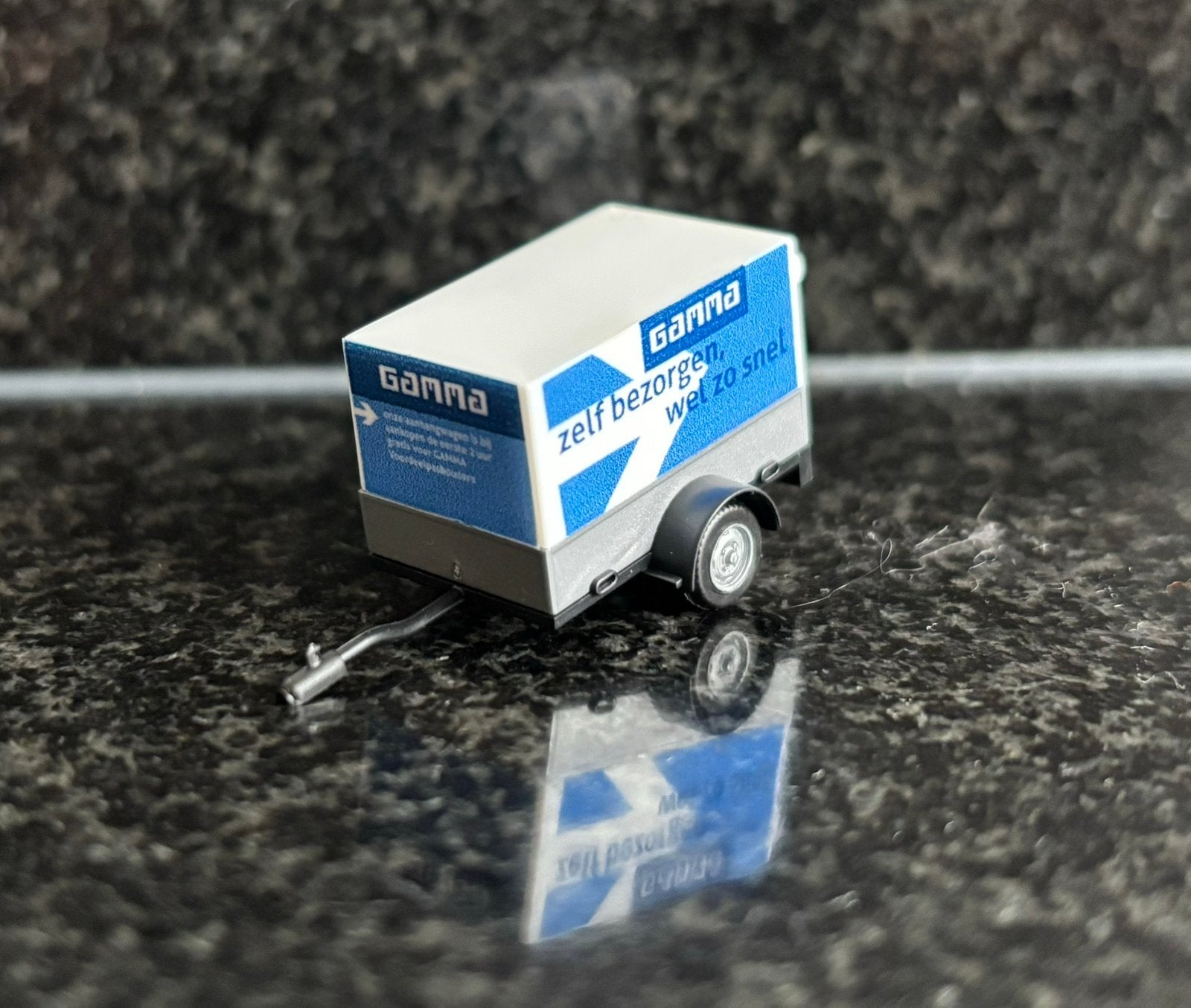 Decals transfer set Gamma aanhanger verhuur aanhangwagen H0, Verzenden, Nieuw
