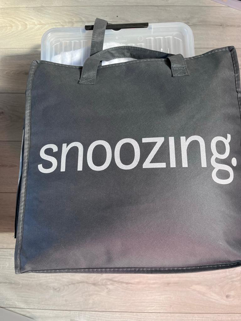 2x Snoozing peuterdekbed 4 seizoenen 120x150cm, Kinderen en Baby's, Kinderkamer | Beddengoed, Ophalen, Gebruikt, Jongetje of Meisje