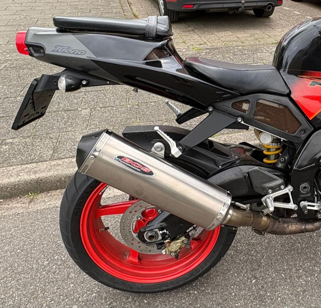 Bos performance uitlaat aprilia, Motoren, Ophalen of Verzenden