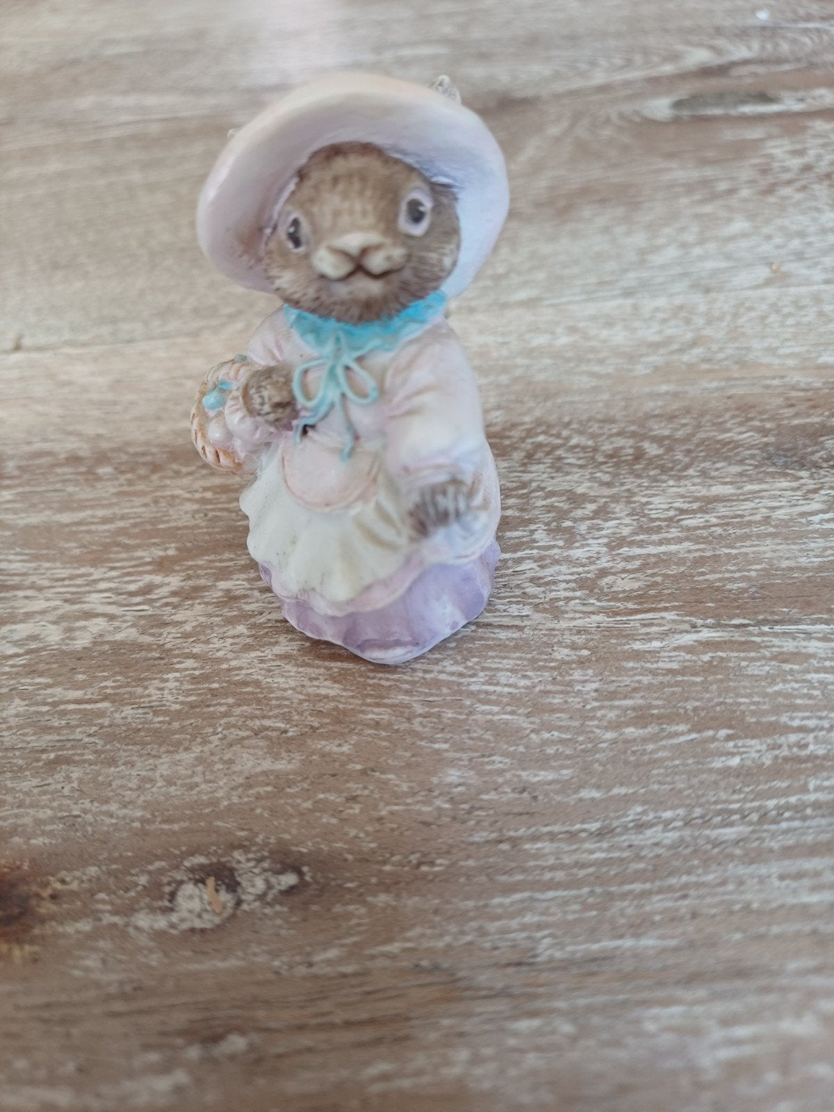 Konijnenbeeldje, vintage, Ophalen of Verzenden, Zo goed als nieuw, Dier