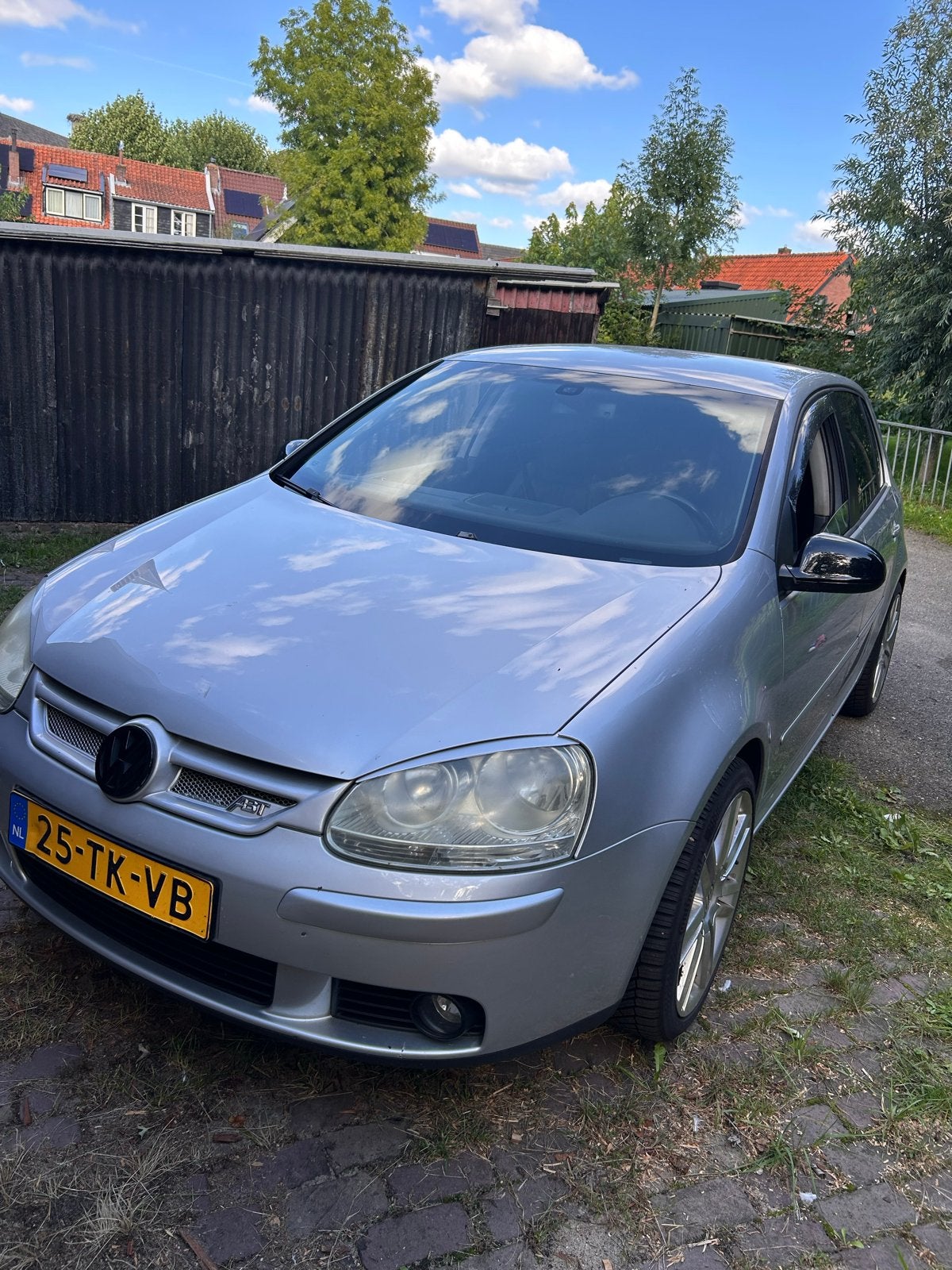 Volkswagen Golf 1.6 16V FSI 85KW 5D Aut6 2006 Grijs, Auto's, 4 cilinders, Origineel Nederlands, 1200 kg, 115 pk