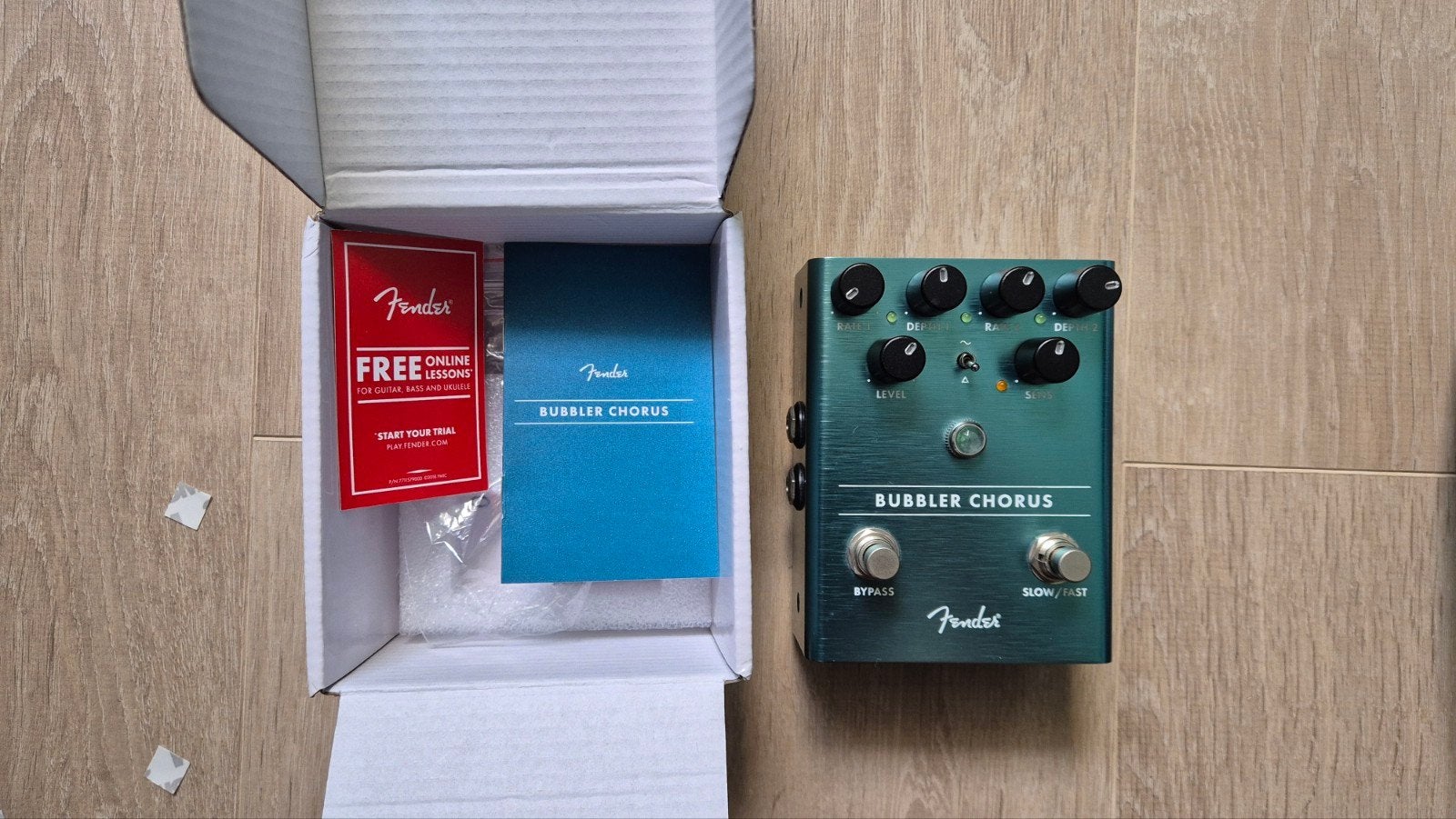 Fender Bubbler Chorus pedaal - Zo goed als nieuw, Muziek en Instrumenten, Ophalen of Verzenden, Zo goed als nieuw, Chorus
