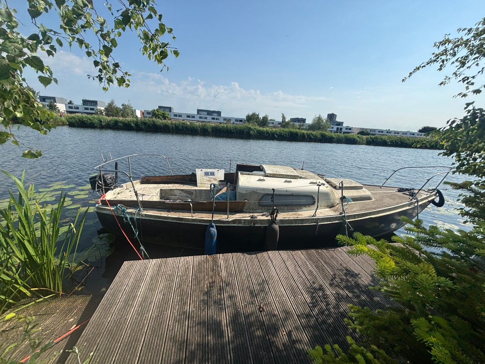 Opknap boot / gestrand project, Ophalen of Verzenden, Gebruikt