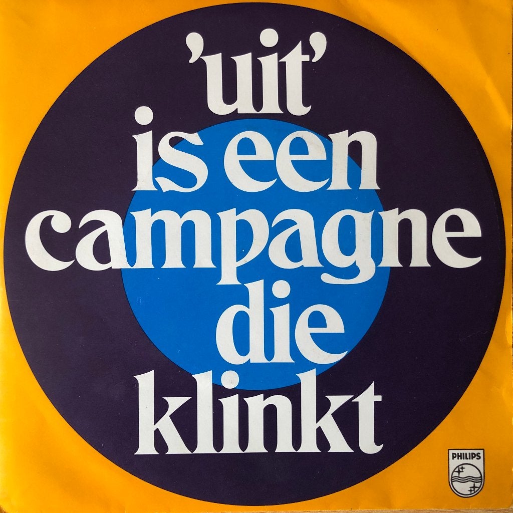 1971	Henk Elsink	        Uit, Goeie Gewoonte  Henk Elsink, Fotohoes, 7 inch, Ophalen of Verzenden, Zo goed als nieuw