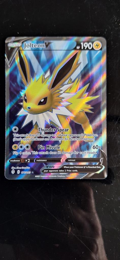 Jolteon Evolving Skies 177, Ophalen of Verzenden, Zo goed als nieuw