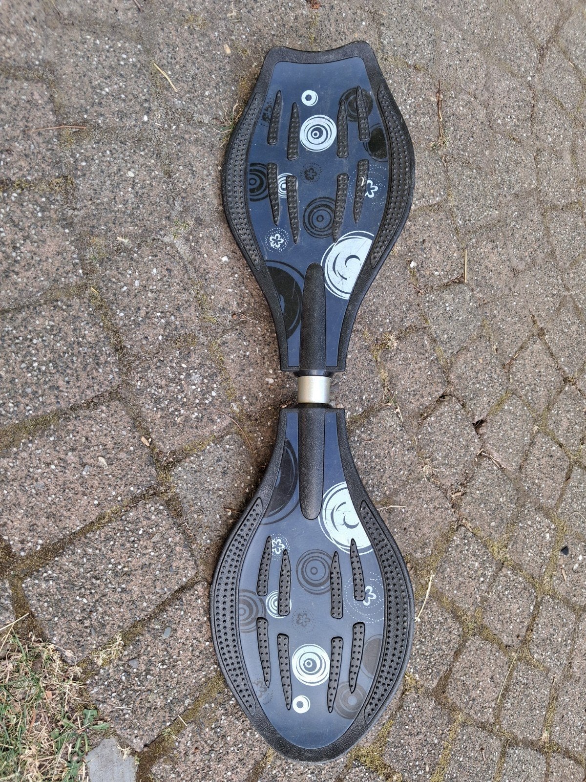 Waveboard - Zwart met patronen, Sport en Fitness, Ophalen, Gebruikt, Waveboard