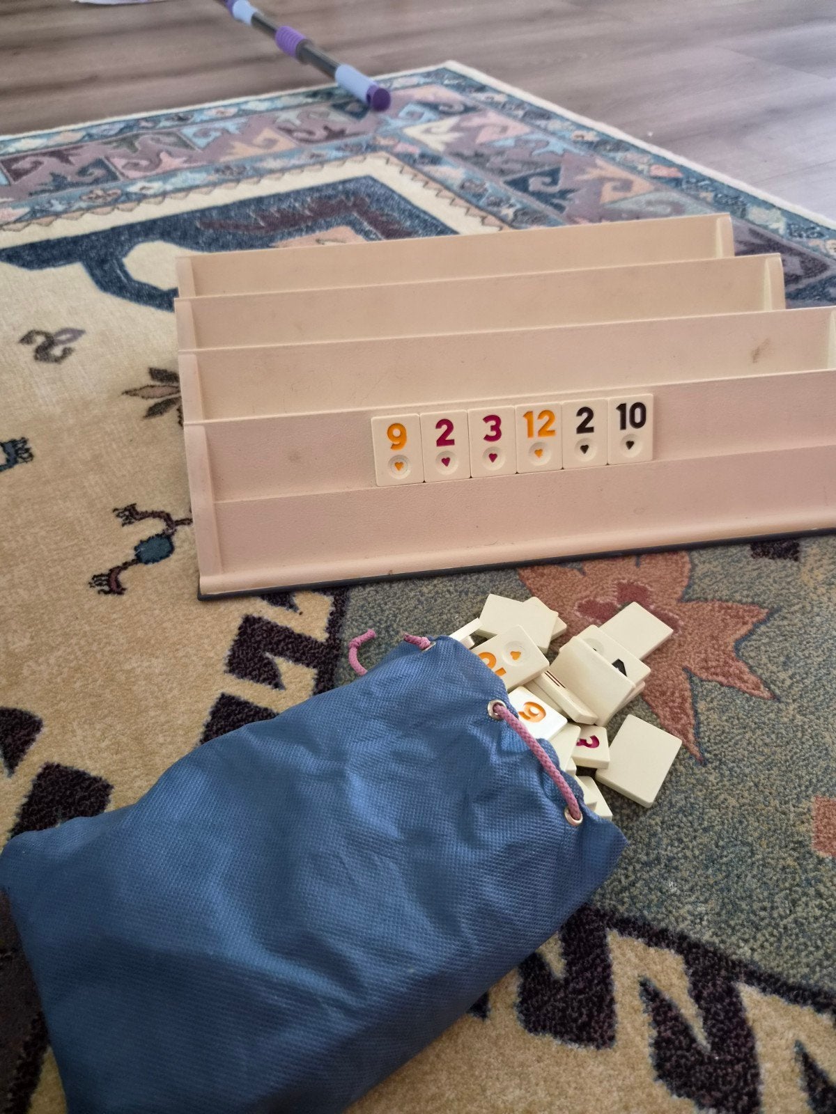 Rummikub Spel - Compleet met Tegels en Houders, Drie of vier spelers, Ophalen, Gebruikt, Goliath
