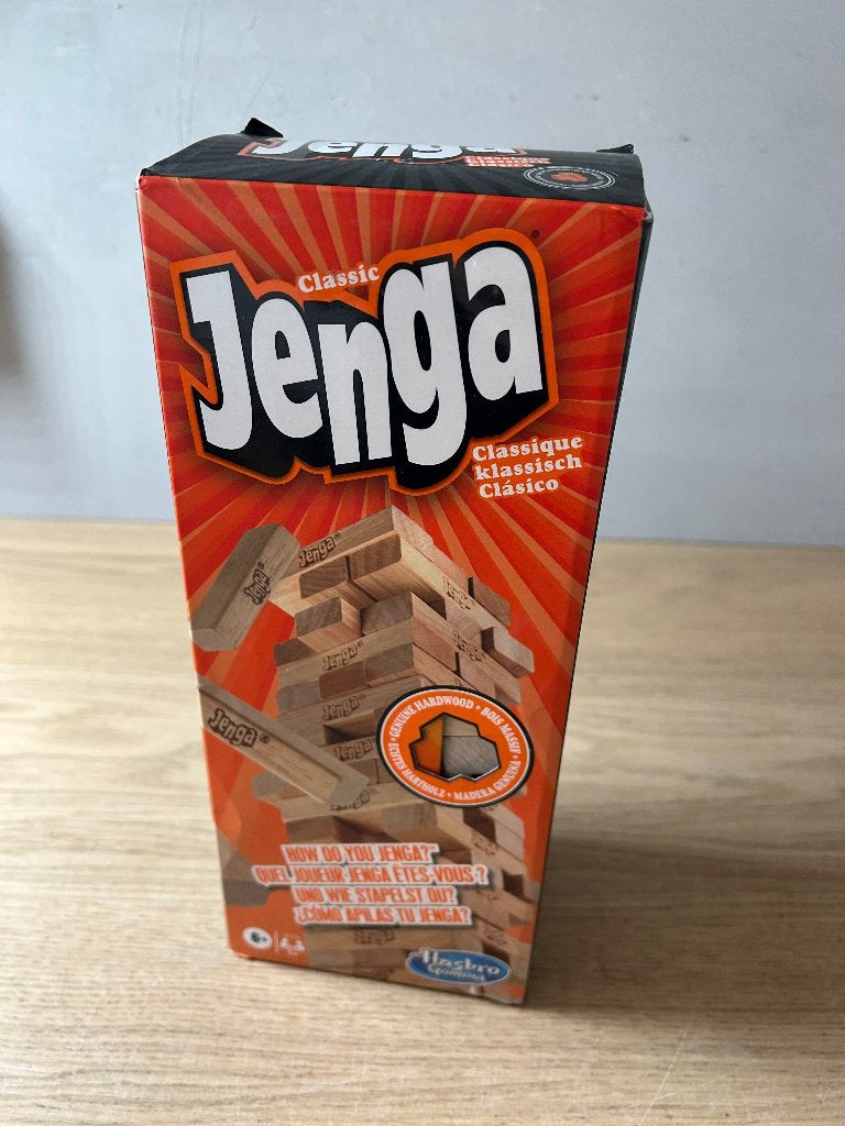 Jenga | Hasbro, Ophalen of Verzenden, Zo goed als nieuw